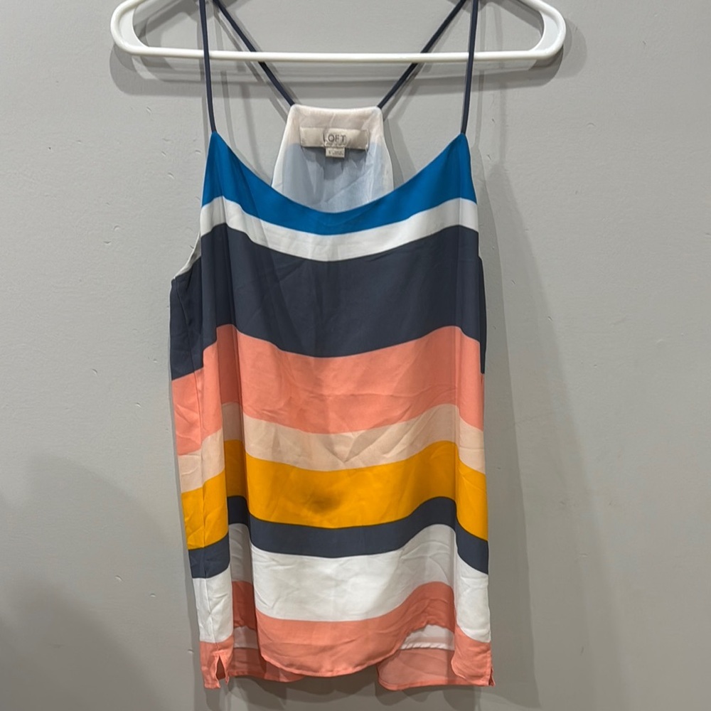 Colorful Loft Striped Tank Top - Picture 1 of 6
